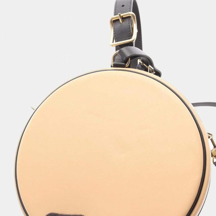 مملوكة مسبقًا Louis Vuitton Boite Chapeau Beige/Black Calfskin Bag 