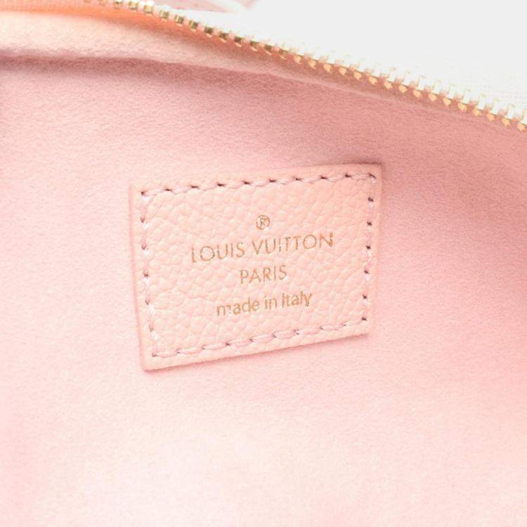 Pre Owned Louis Vuitton Mini Bum Pink Monogram Empreinte Shoulder Bag 