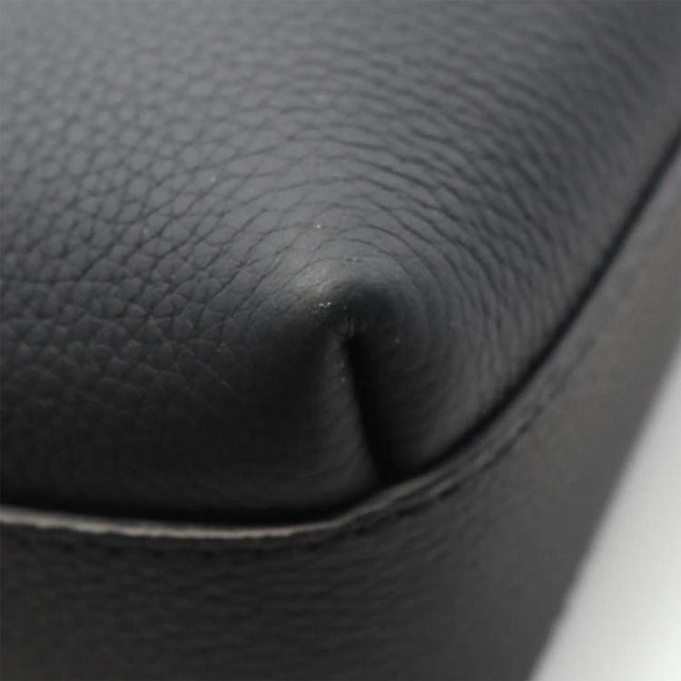 Pre Owned Louis Vuitton Fastline Messenger Black Aerogram Leather Shoulder Bag 
