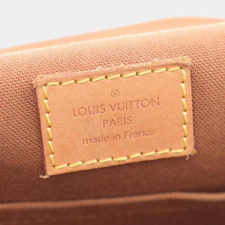 Pre Owned Louis Vuitton Bosphore PM Brown Monogram Canvas Shoulder Bag