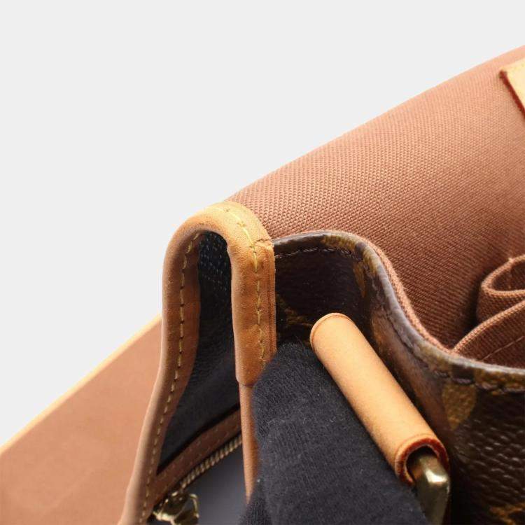Pre Owned Louis Vuitton Bosphore PM Brown Monogram Canvas Crossbody Bag