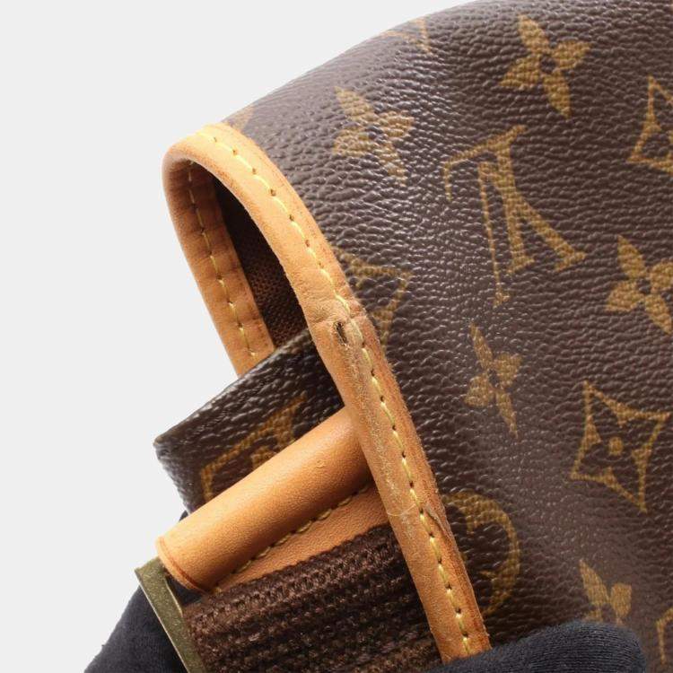 Pre Owned Louis Vuitton Bosphore PM Brown Monogram Canvas Crossbody Bag