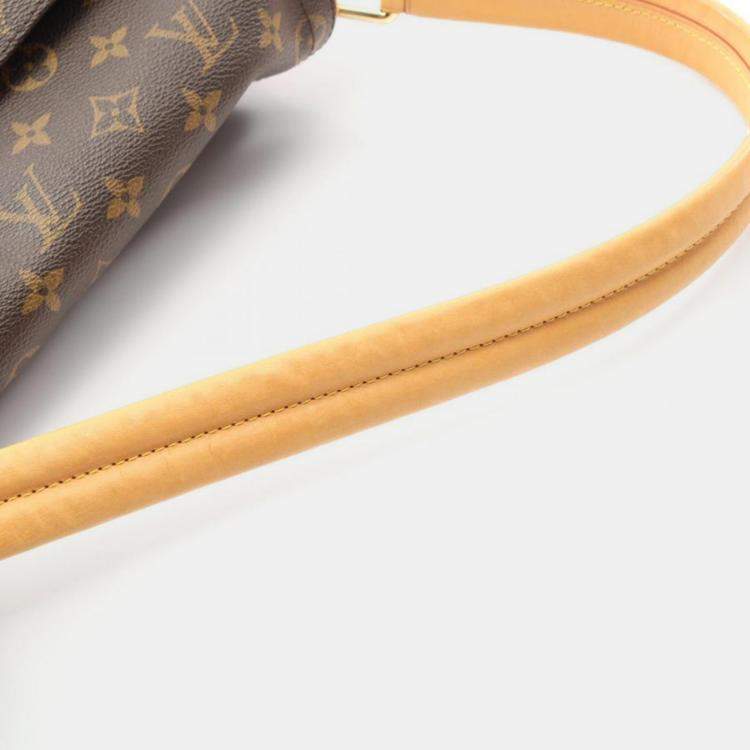 Pre Owned Louis Vuitton Beverly MM Brown Monogram Canvas Shoulder Bag