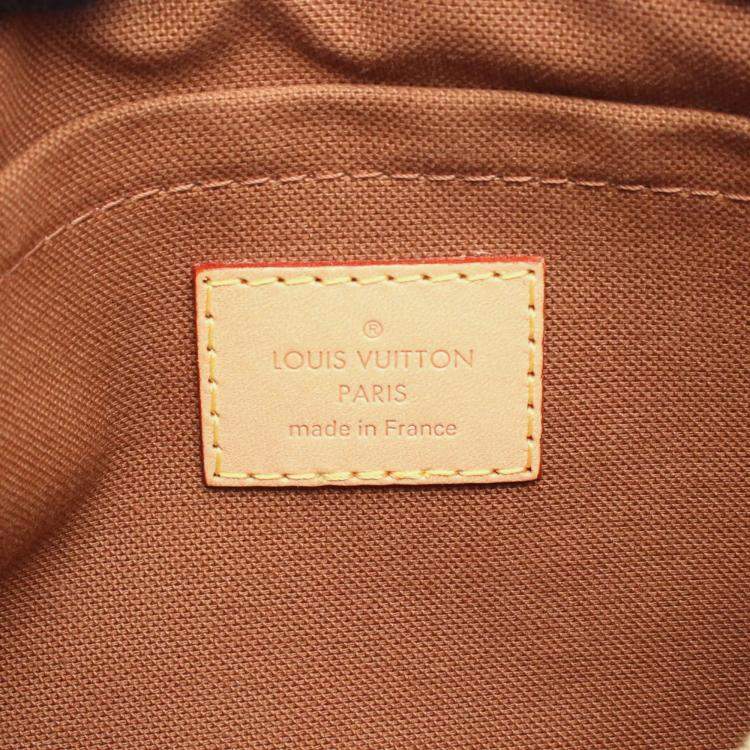 Pre Owned Louis Vuitton Multi Pochette Accessoires Brown Monogram Canvas Shoulder Bag