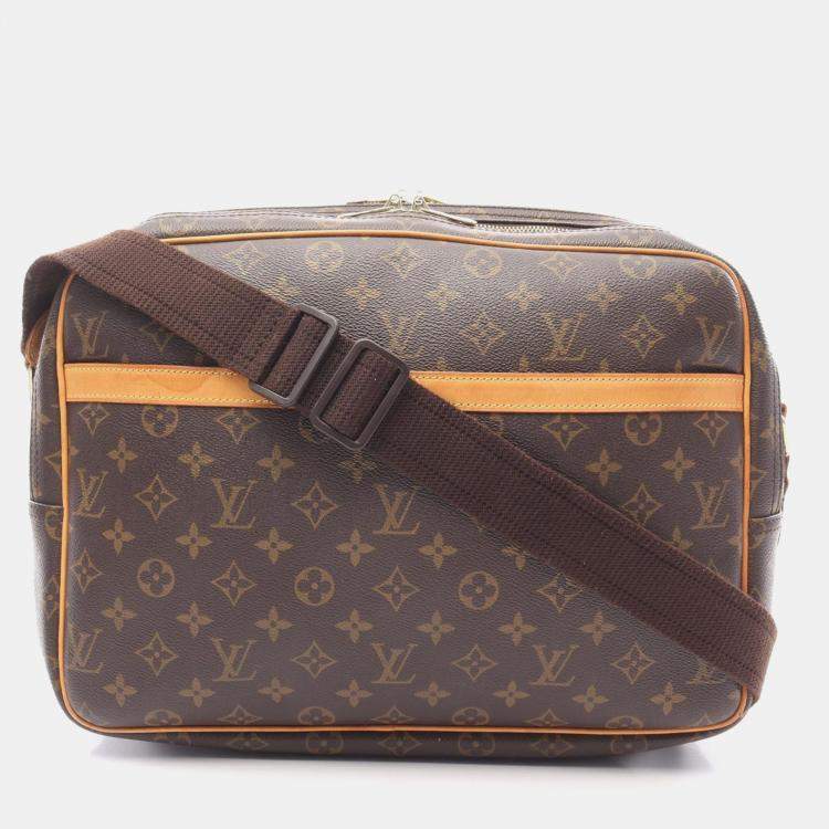 Pre Owned Louis Vuitton Reporter Gm Crossbody Shoulder Bag Monogram Canvas