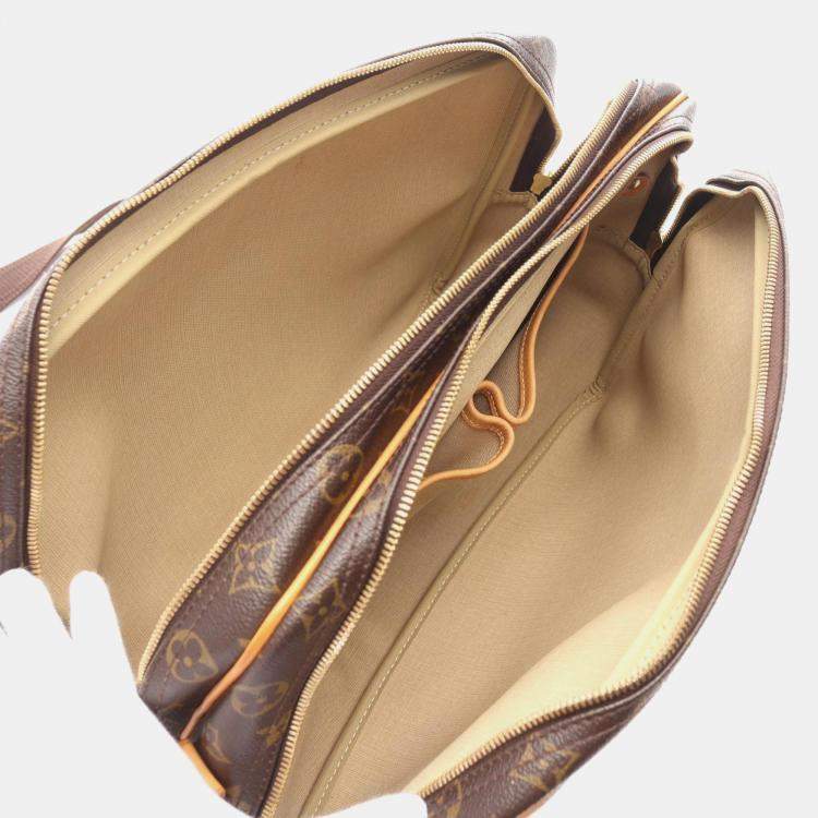 Pre Owned Louis Vuitton Reporter Gm Crossbody Shoulder Bag Monogram Canvas