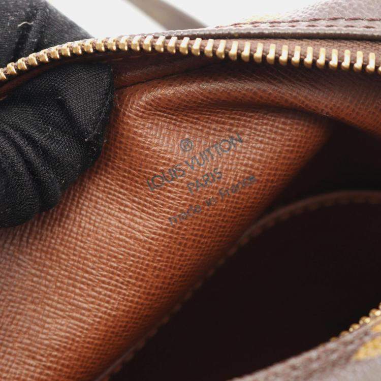 Pre Owned Louis Vuitton Danube Brown Monogram Canvas Shoulder Bag