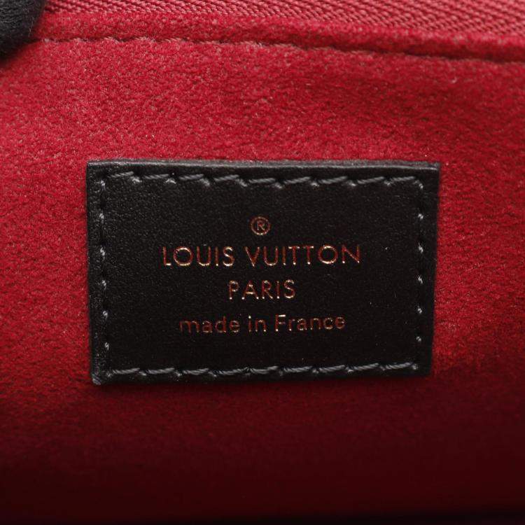 Pre Owned Louis Vuitton Passy Brown Monogram Canvas Shoulder Bag