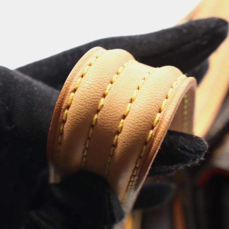 Pre Owned Louis Vuitton Vivacite MM Brown Monogram Canvas Shoulder Bag