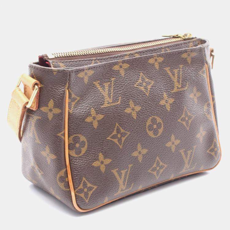 Pre Owned Louis Vuitton Viva Cite PM Monogram Canvas Shoulder Bag