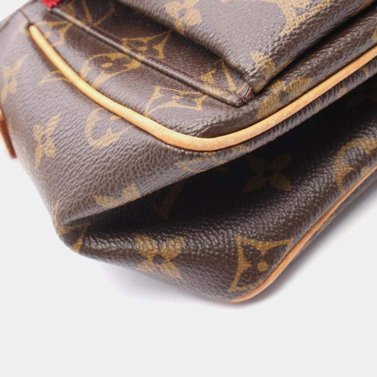 Pre Owned Louis Vuitton Viva Cite PM Monogram Canvas Shoulder Bag