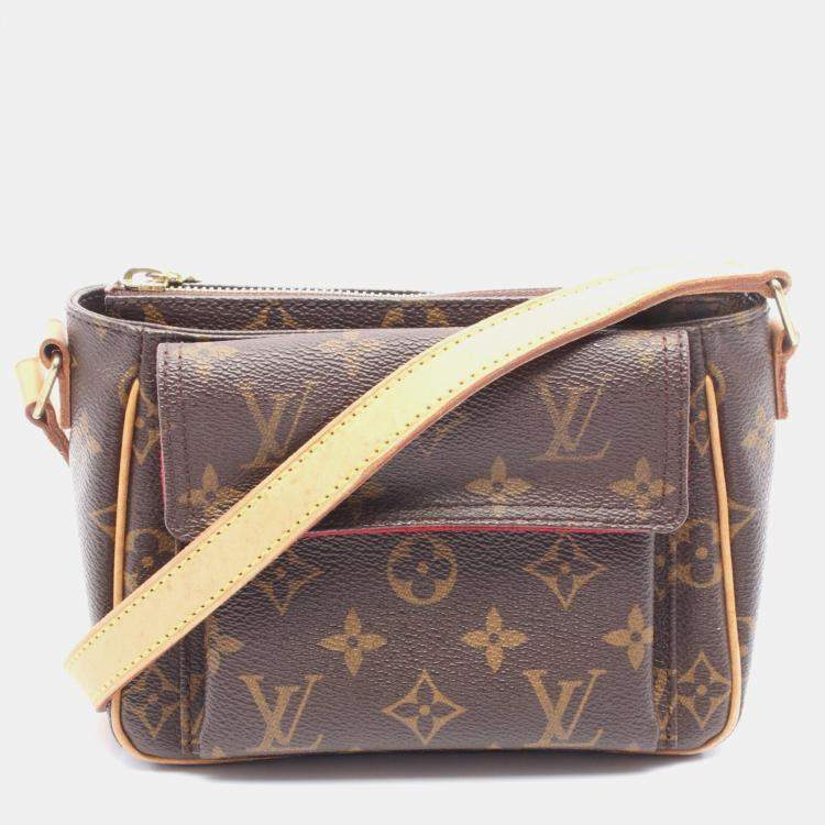 Pre Owned Louis Vuitton Viva Cite PM Monogram Canvas Shoulder Bag