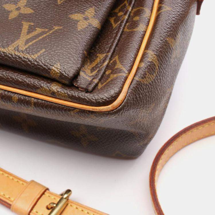 Pre Owned Louis Vuitton Viva Cite PM Monogram Canvas Shoulder Bag