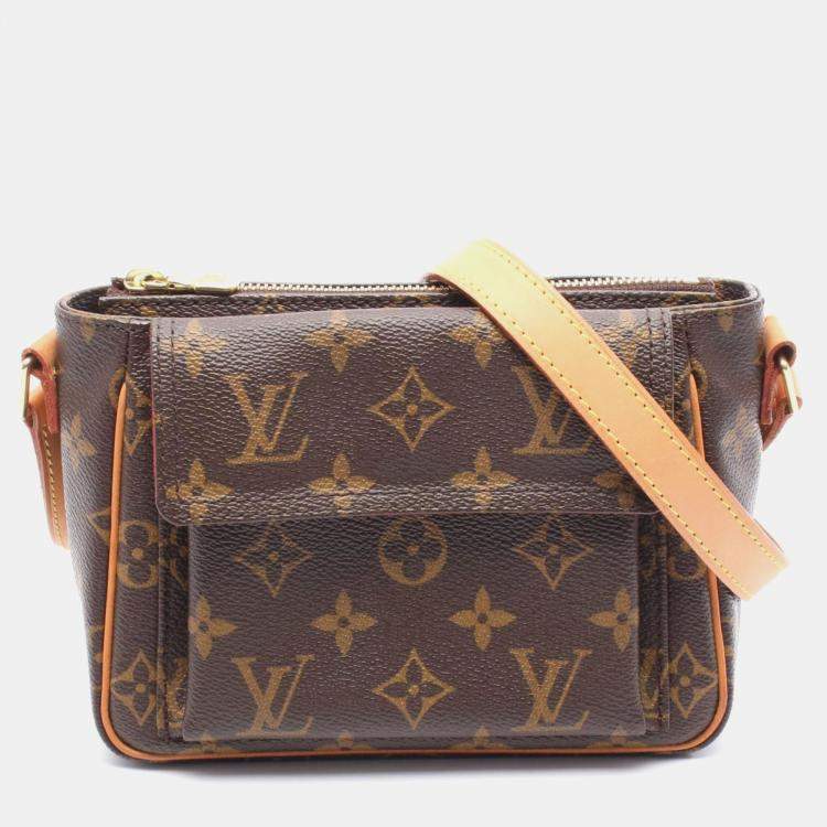 Pre Owned Louis Vuitton Viva Cite PM Monogram Canvas Shoulder Bag