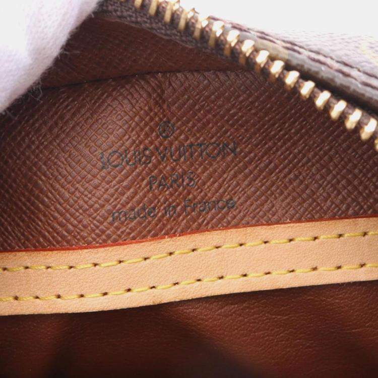 Pre Owned Louis Vuitton Blois Brown Monogram Canvas Shoulder Bag
