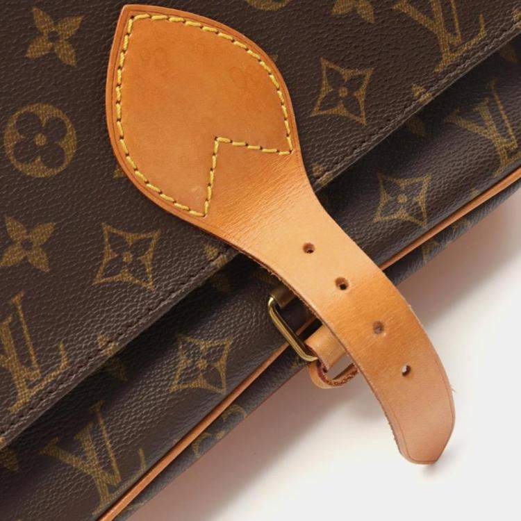 Pre Owned Louis Vuitton Cartouchiere GM Monogram Canvas Shoulder Bag