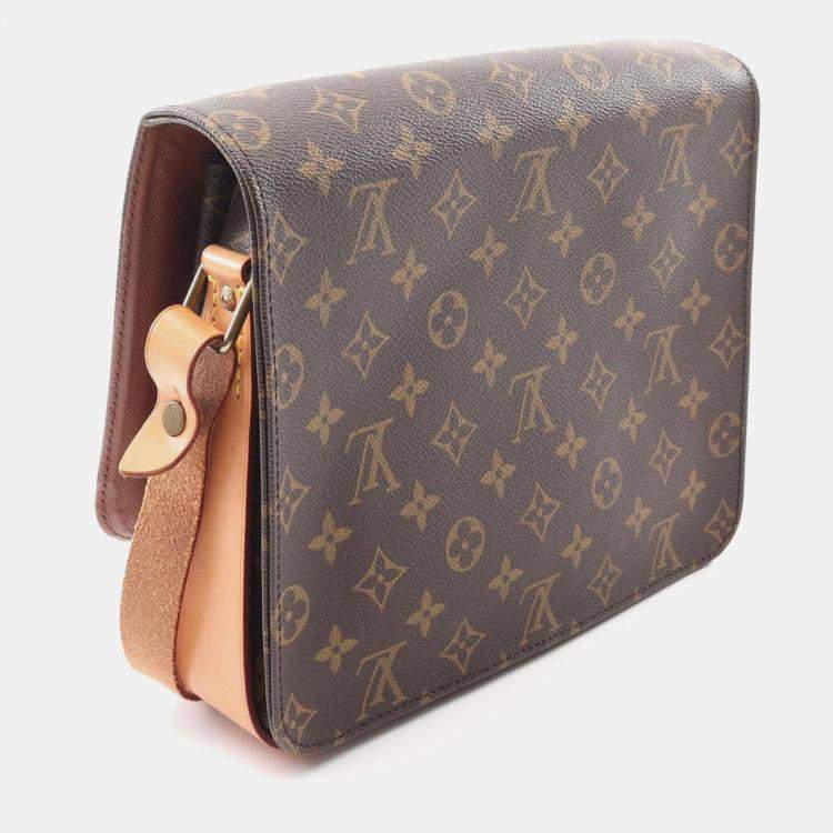Pre Owned Louis Vuitton Cartouchiere GM Monogram Canvas Shoulder Bag