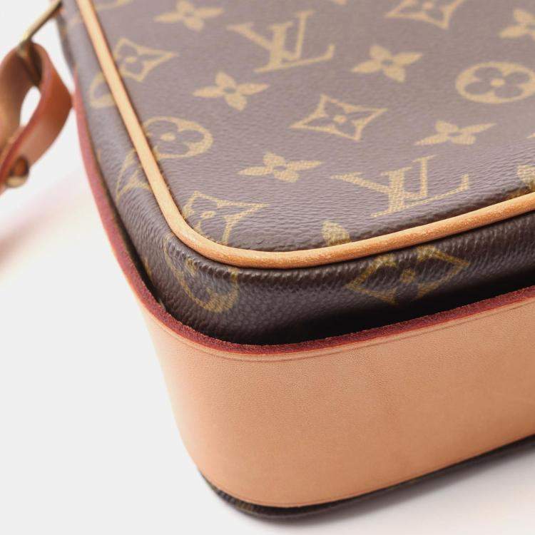 Pre Owned Louis Vuitton Cartouchiere GM Monogram Canvas Shoulder Bag