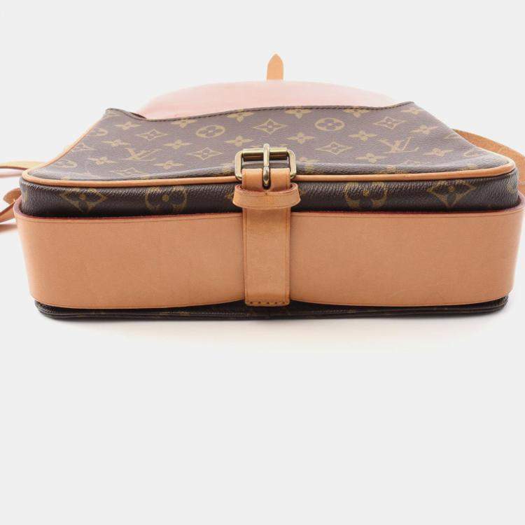 Pre Owned Louis Vuitton Cartouchiere GM Monogram Canvas Shoulder Bag