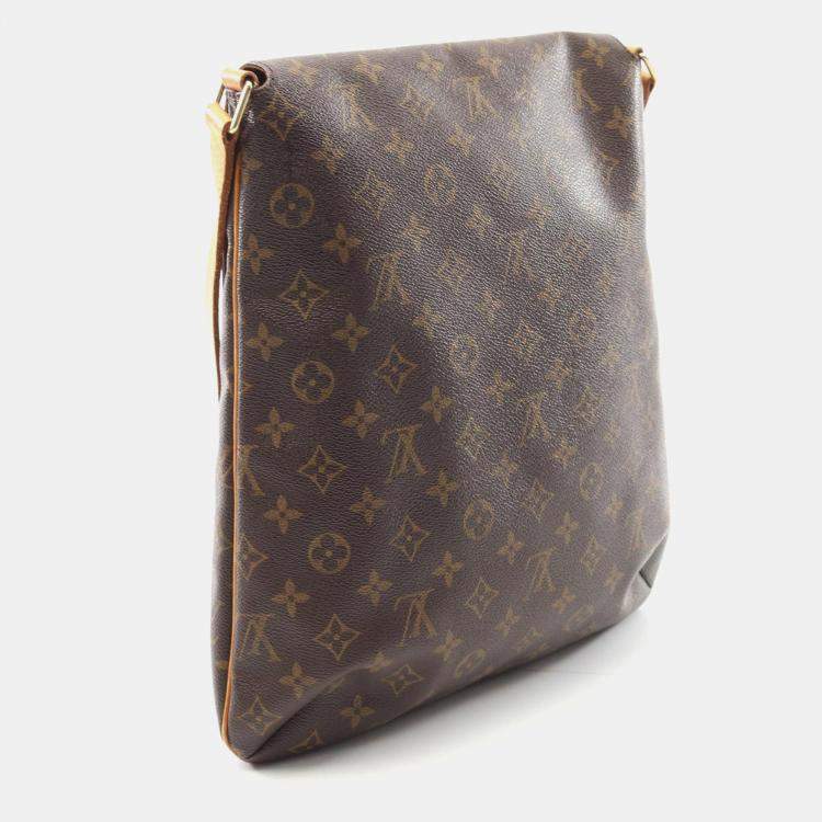 Pre Owned Louis Vuitton Musette Monogram Canvas Shoulder Bag