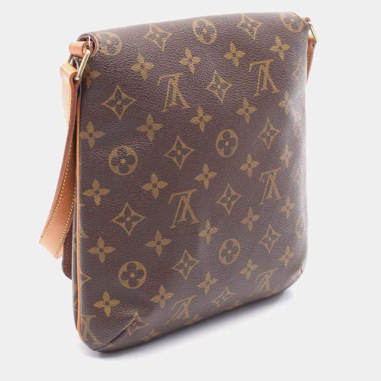 Pre Owned Louis Vuitton Musette Salsa Monogram Leather Shoulder Bag