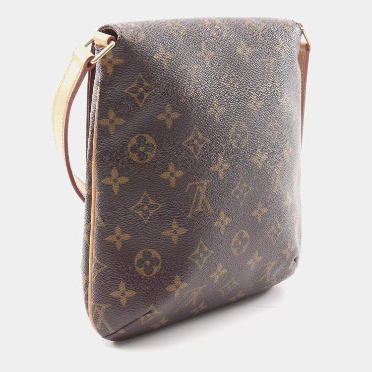 Pre Owned Louis Vuitton Musette Salsa Long Strap Monogram Canvas Shoulder Bag