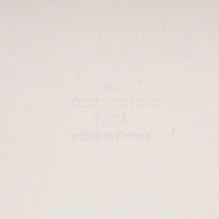 Pre Owned Louis Vuitton Soft Trunk Epi Plage White Clear Shoulder Bag