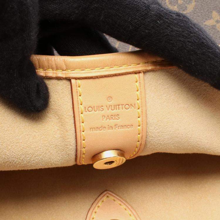 Pre Owned Louis Vuitton Galliera GM Monogram Canvas Shoulder Bag
