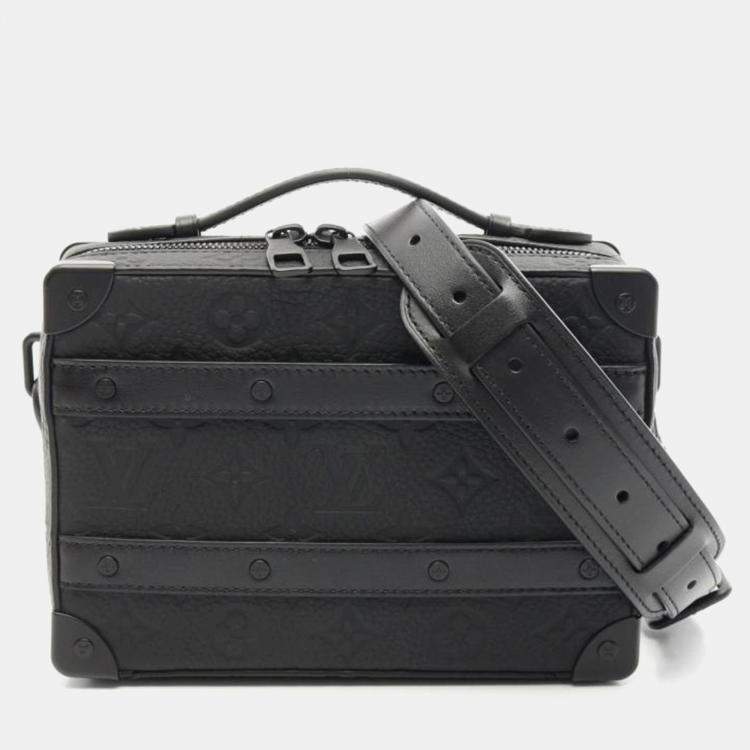 Pre Owned Louis Vuitton Handle Soft Trunk Monogram Taurillon Clemence Shoulder Bag