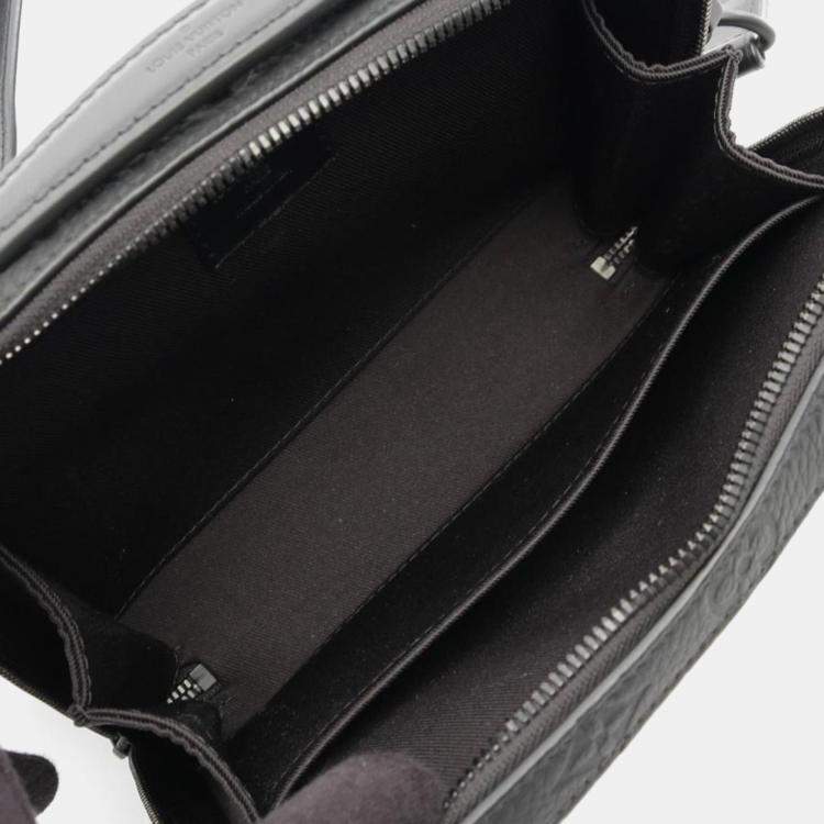 Pre Owned Louis Vuitton Handle Soft Trunk Monogram Taurillon Clemence Shoulder Bag