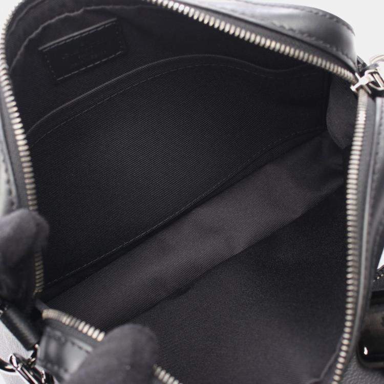 Pre Owned Louis Vuitton Trio Messenger Monogram Eclipse Canvas Shoulder Bag