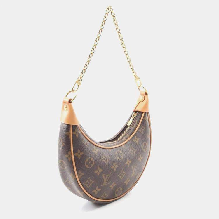 Pre Owned Louis Vuitton Loop Monogram Canvas Shoulder Bag