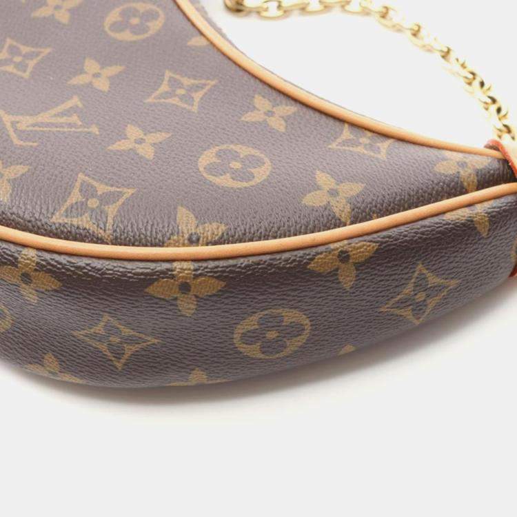 Pre Owned Louis Vuitton Loop Monogram Canvas Shoulder Bag