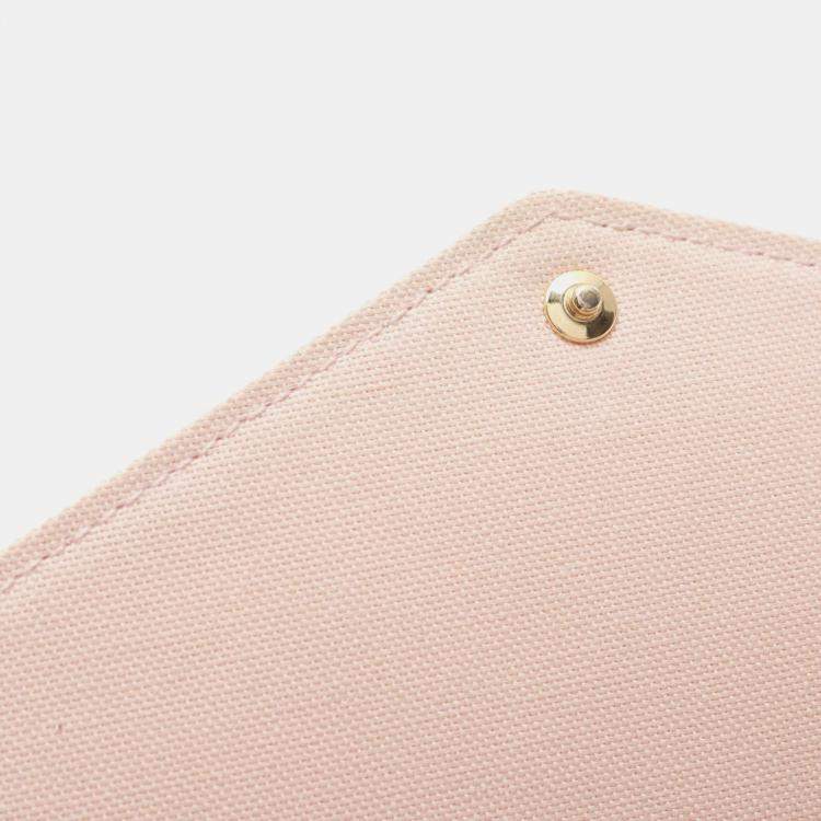 Pre Owned Louis Vuitton Pochette Felice White Damier Azur Canvas Shoulder Bag