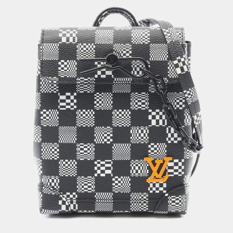Pre Owned Louis Vuitton Steamer XS Damier Distorted Shoulder Bag