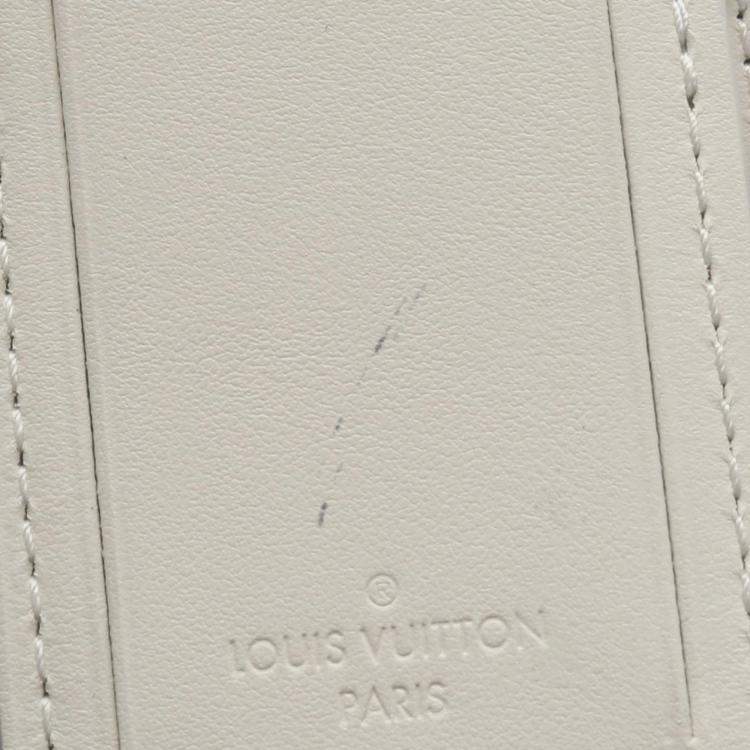 Pre Owned Louis Vuitton Sac Plat 24H Full Moon Black Taurillon Leather Tote