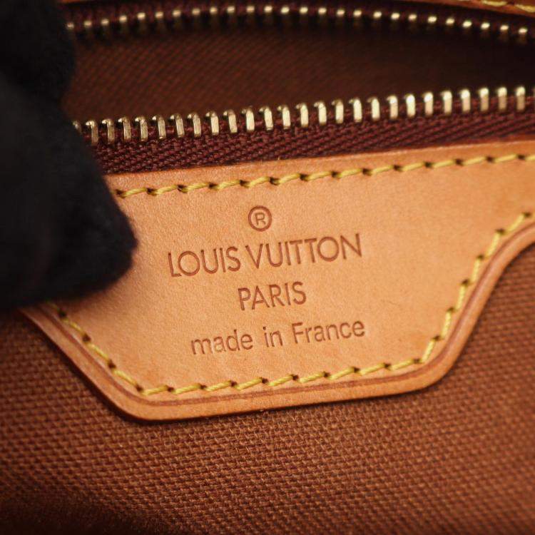 Pre Owned Louis Vuitton Vavin GM Brown Monogram Canvas Shoulder Bag