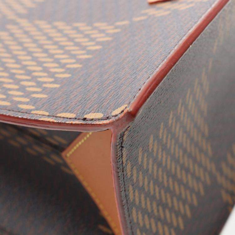 Pre Owned Louis Vuitton x Nigo Mini Damier Giant Monogram Tote Bag