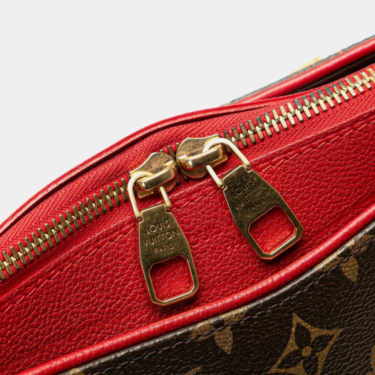 Pre Owned Louis Vuitton Brown Monogram Pallas MM