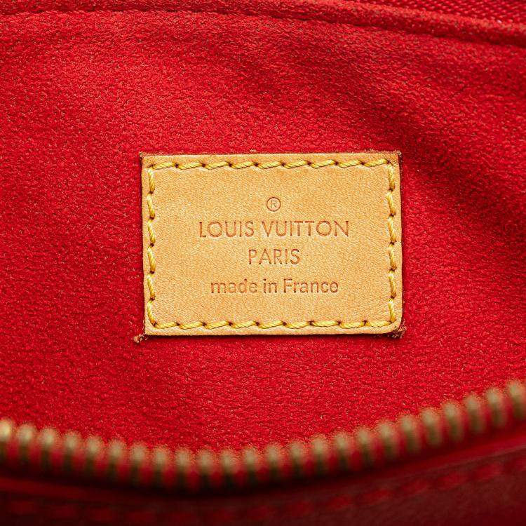 Pre Owned Louis Vuitton Brown Monogram Pallas MM