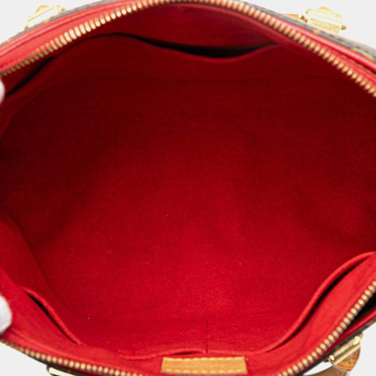 Pre Owned Louis Vuitton Brown Monogram Pallas MM