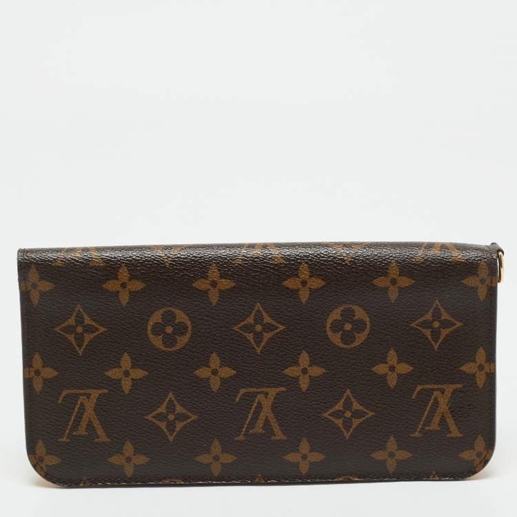 Pre Owned Louis Vuitton Brown Monogram Canvas Limited Edition Insolite Wallet