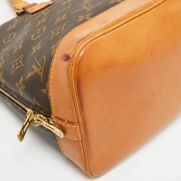 Pre Owned Louis Vuitton Monogram Canvas Alma PM Bag