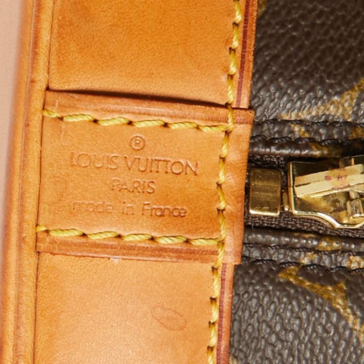 Pre Owned Louis Vuitton Monogram Canvas Alma PM Bag