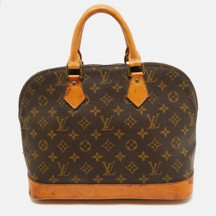 Pre Owned Louis Vuitton Monogram Canvas Alma PM Bag