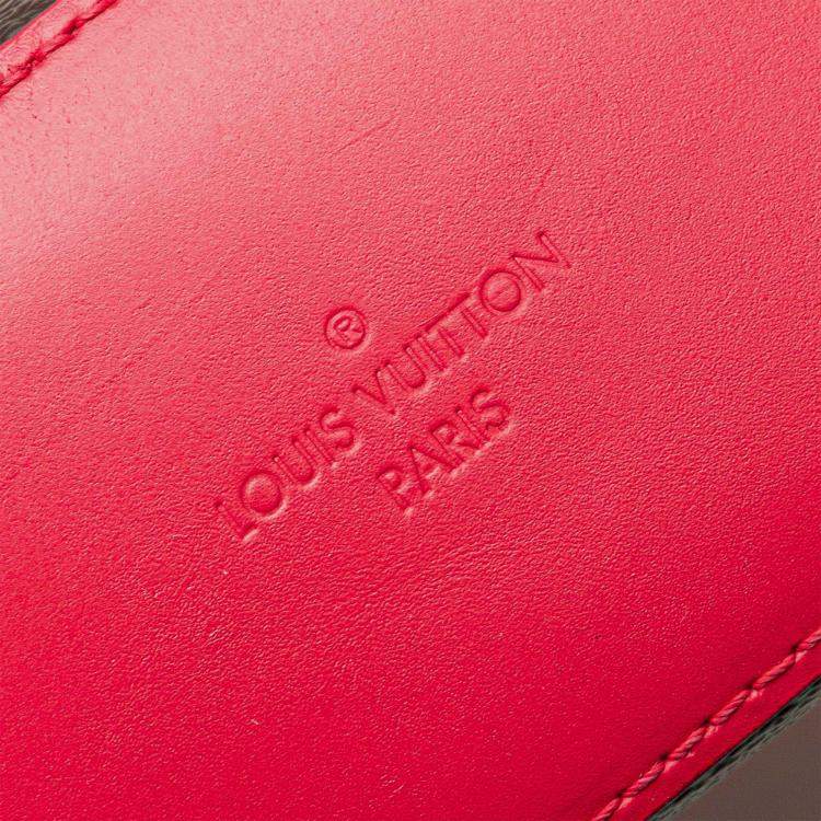 Pre Owned Louis Vuitton Brown Monogram Saintonge