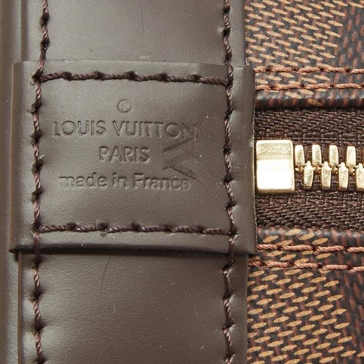 Pre Owned Louis Vuitton Damier Ebene Canvas Alma BB Bag