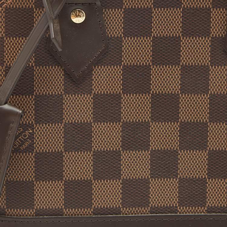 Pre Owned Louis Vuitton Damier Ebene Canvas Alma BB Bag
