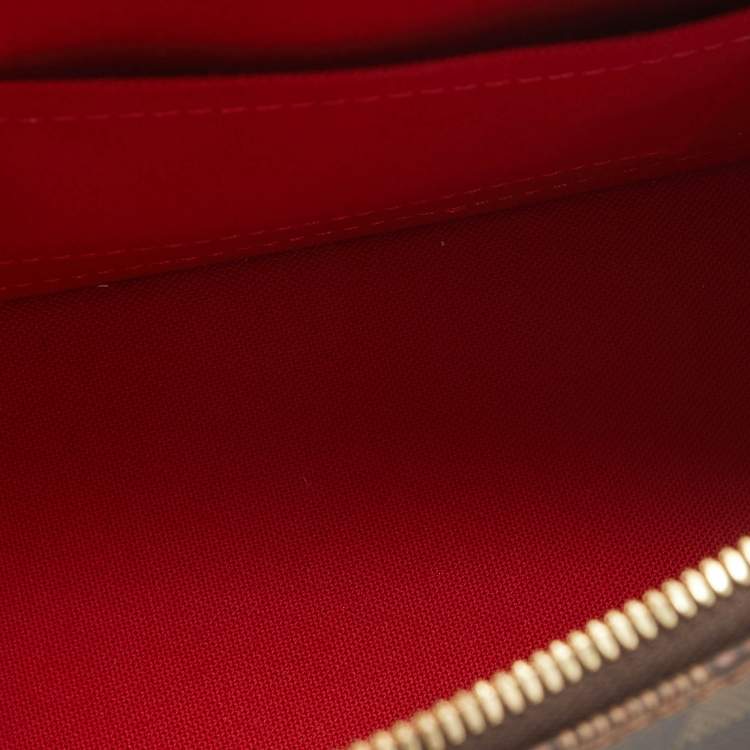 Pre Owned Louis Vuitton Damier Ebene Canvas Alma BB Bag