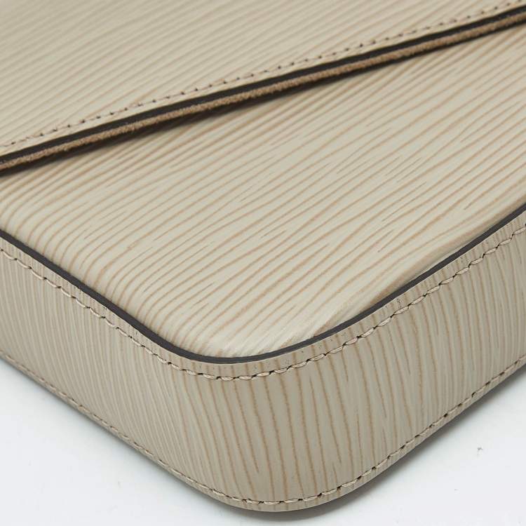 Pre Owned Louis Vuitton Galet Epi Leather Pochette Felicie Bag